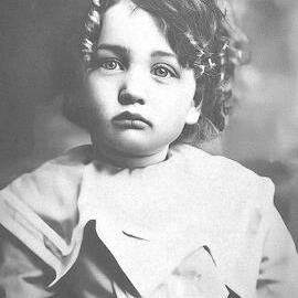 "My precious Great-Great Grandfather as a baby in his 2nd year." 1903.