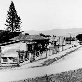 Broadway, Reefton, 1920's.