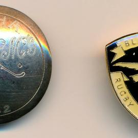 Lapel Pins belonging to the late Cuthbert McGuire of Blaketown.