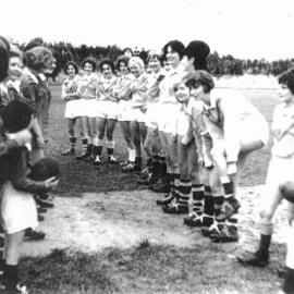 Town versus Country, Women's League Teams, Blackball 1965.
