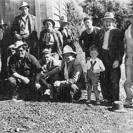 The Ross Lime works staff . ca.1952-3.