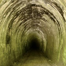 The old Spooners Tunnel near Kohatu.     - ALBUM -