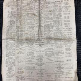 Grey River Argus newspaper including article on Joseph Fred Tibble's pigeon *PHOTO ALBUM*