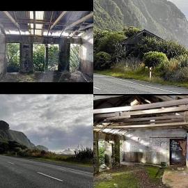 Piner's milking shed, 12 Mile