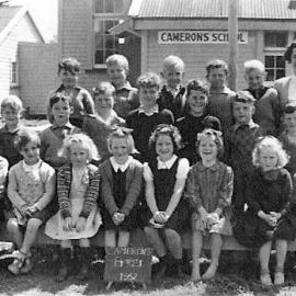 Camerons School,Primer 1 to Std 1 , 1952.