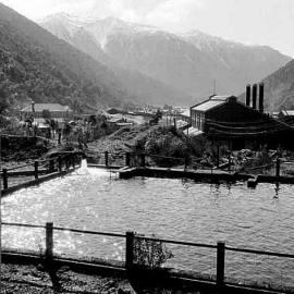 Railway power station at Otira.ca.1910`s-1930`s.