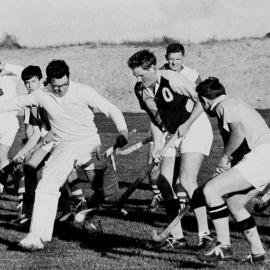 West Coast Men's Hockey team versus Otago 1966.