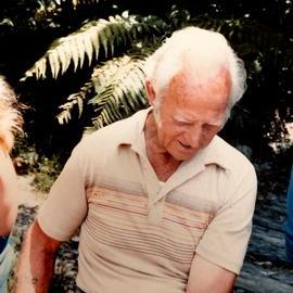 Johnny Dixon - spent several years working at the gold panning area at Shantyown. 1981.  - 2 PHOTOS -