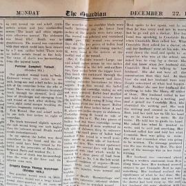 Inquest into the tragedy of the loss of 7 lives at Kowhitirangi.1941.  - ALBUM -