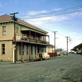 Gilmer Hotel - "The Gilli or Brick House." Greymouth, 1973.