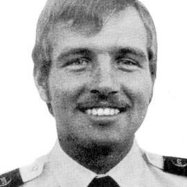 Constable Alan Liddell, drowned Grey River, 1976.