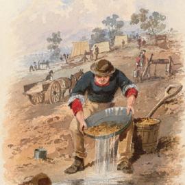 A history of Blackball - Gold rushes in British Colonies. 1851- 56.