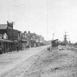  View of Mawhera Quay, Greymouth,1907 