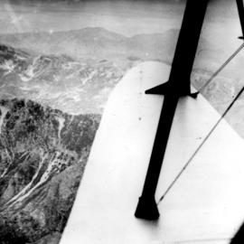 Aerial View of West Coast - Image taken from de Havilland 86 Rapide "Tainui" ZK-ACO.1934.