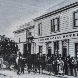 Hokitika - Dunedin Hotel, Corinthian Hotel, Commercial Hotel 