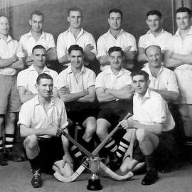 Buller Hockey Association Town v Country team .1947.