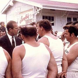 ALBUM - Rusty Lemon and fellow Axemen meeting the Queen and Duke 