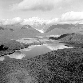 Lake Mapourika, South Westland.  1951.