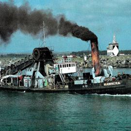 SS Mawhera Bucket Dredge at Westport.