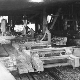  A collection of photos of the old sawmill out at Milltown past Lake Kaniere. 1950`s.