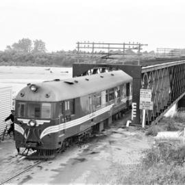 Train on Taramakau Bridge, 1964 *PHOTO ALBUM*