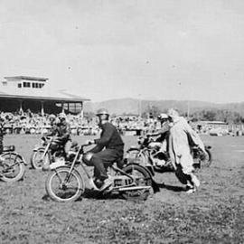Motorbike racing club at Victoria Park, Wingham Park & Omoto racecourse.