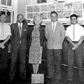 Blackball School Staff, 1960.