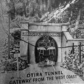 50th Jubilee of the Otira Tunnel Opening.1973.   - 2 PHOTOS -