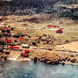 Aerial view of Moana, 1960-Tony Kokshoorn garden photos *PHOTO ALBUM*