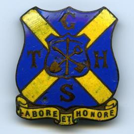 Greymouth High leaving certificate and cap badge *PHOTO ALBUM*