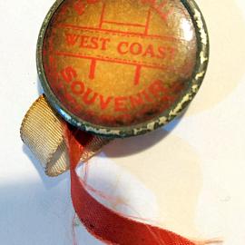 West Coast Football souvenir badge.