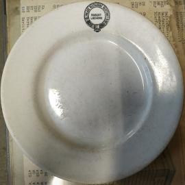 Plate from the Palace Restaurant, Reefton.