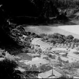 Tiriroa - a settlement during the building of the Buller Gorge railway. *PHOTO ALBUM*