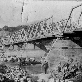 Robert Rouse - Taramakau Bridge.