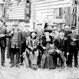 Workers at the Kumara Butter Factory.