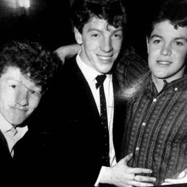 Billy and John Hargreaves and Graham Harrington,Greymouth.1960`s.