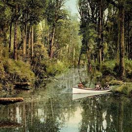 Mahinapua Creek. ca.1900.