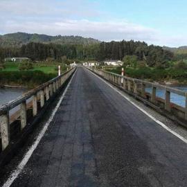 Ahaura road bridge before demolition 