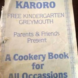 Karoro Free Kindergarten cookery book *PHOTO ALBUM*