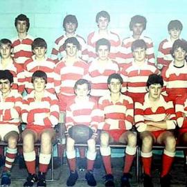 West Coast rugby Union - J.A.B - under 14 Rep team. 1986.
