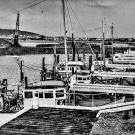 New Fisherman`s Wharf, Greymouth.1967