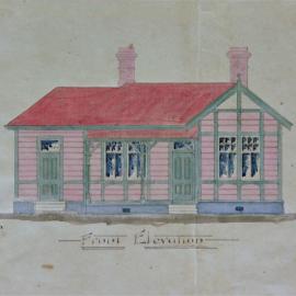 Denniston police house plans, 1907 *PHOTO ALBUM*