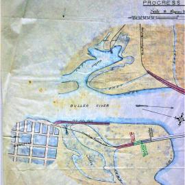 Westport Harbour Works, 1888 .