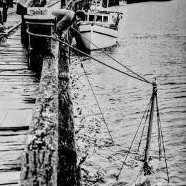 Pegasus Wake - Sunken Trawler. Greymouth.1967.
