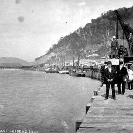 Greymouth Wharf.1885.