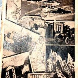 Westland publication by E W Taylor including trip from Hokitika to the Waiho *PHOTO ALBUM*