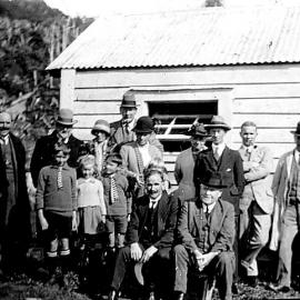 Corbyvale School, Karamea  - early 1920s