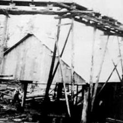 Mitchell Sawmill and water race to drive mill 