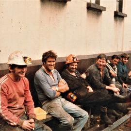 Strongman no 1 mine workers