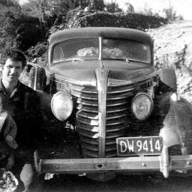Joe Gillman`s mother`s wedding taxi - owned by the Kennedys.